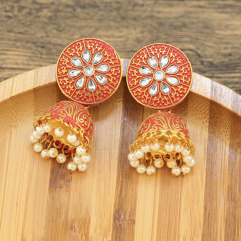 Boucles d'oreilles "Jhumka"
