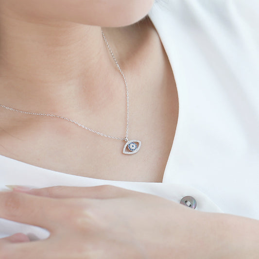 Collier œil mystique en argent 925