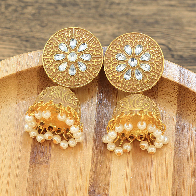 Boucles d'oreilles "Jhumka"