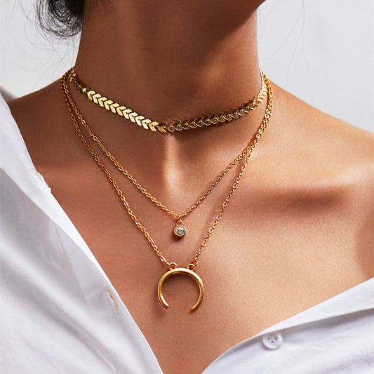 Triple Collier Bohème Chic