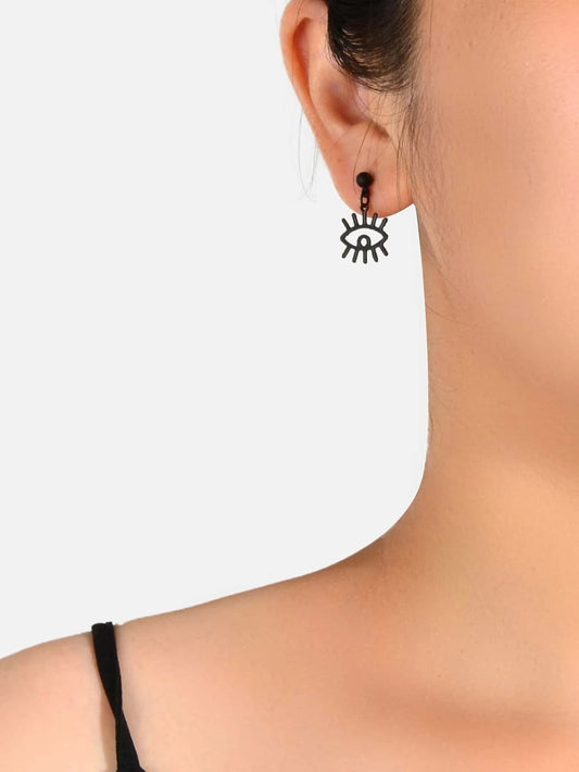 Boucles d'Oreilles 'Œil' Minimalistes