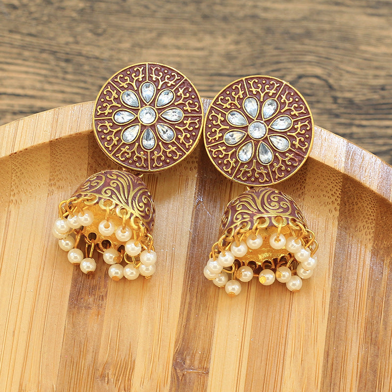 Boucles d'oreilles "Jhumka"