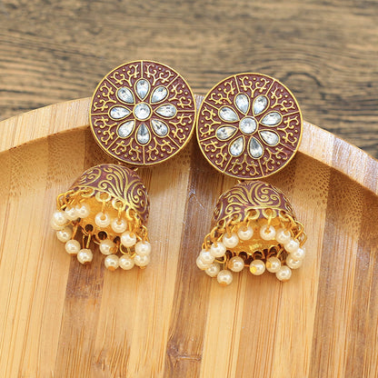 Boucles d'oreilles "Jhumka"