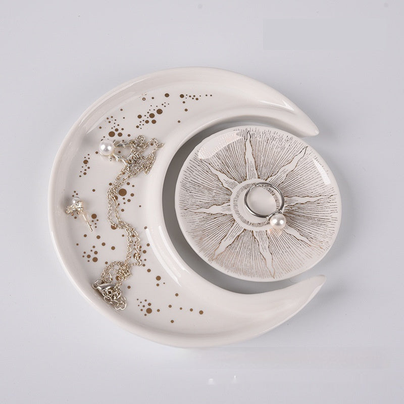 🌙 Coupelle Lunaire en Porcelaine