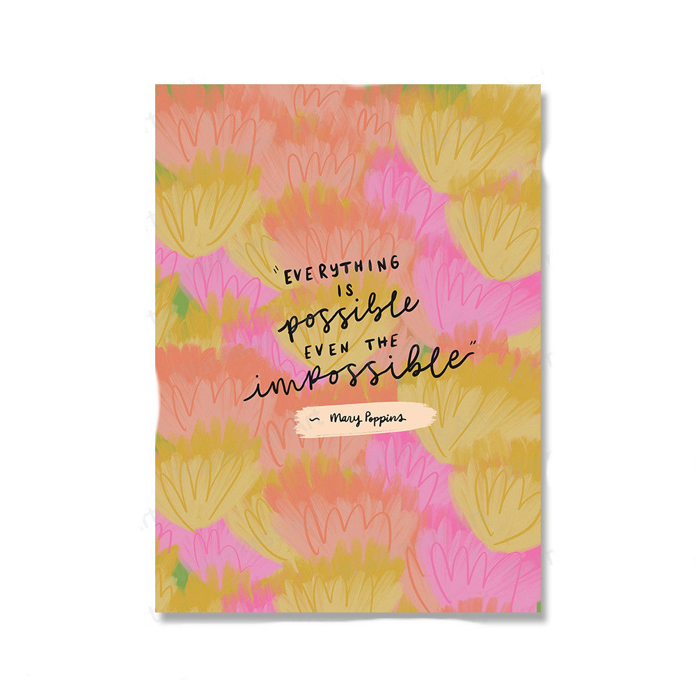 Tableau 'Botanique rêveuse'