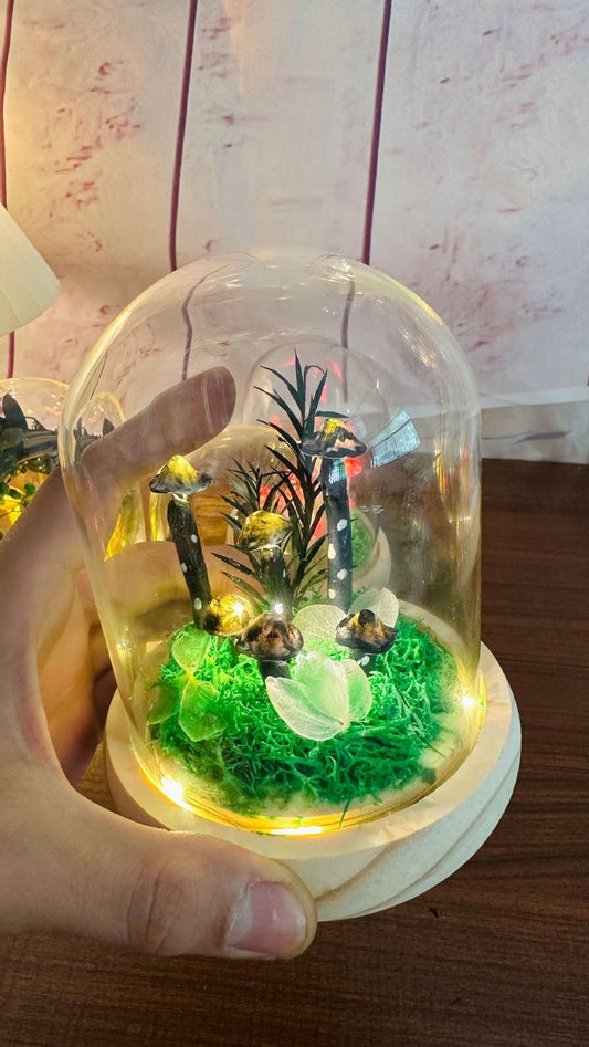 Lampe Terrarium Enchanté DIY