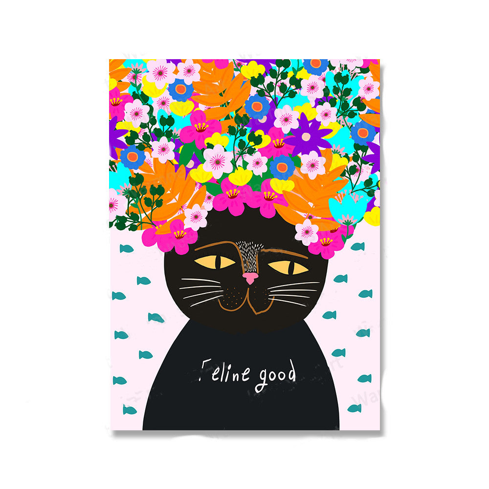 Tableau 'Botanique rêveuse'