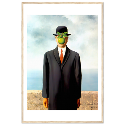 Affiche - Rene Magritte 'Le fils de L'homme' 1964