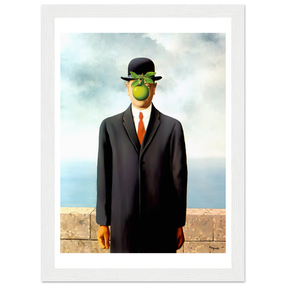 Affiche - Rene Magritte 'Le fils de L'homme' 1964