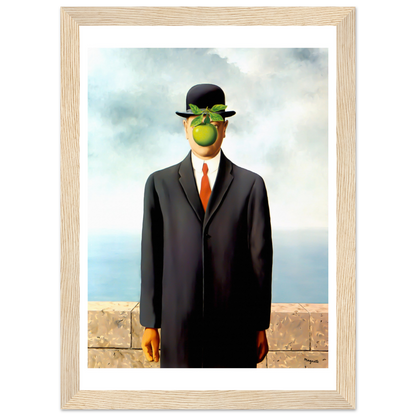 Affiche - Rene Magritte 'Le fils de L'homme' 1964