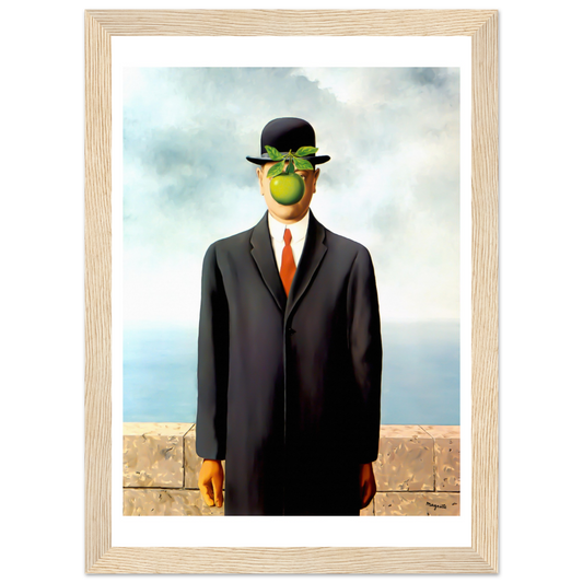 Affiche - Rene Magritte 'Le fils de L'homme' 1964